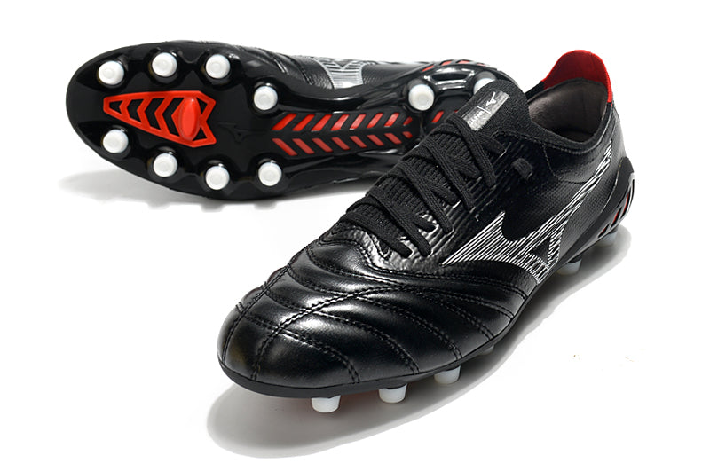 Mizuno Morelia Neo 3 FG Campo Football Boot Black and Red