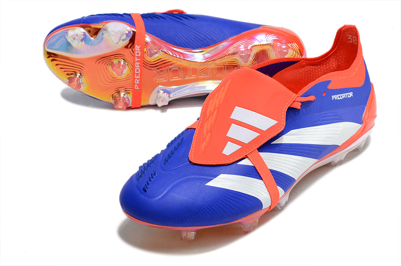 Botes de futbol Adidas Predator FT 30 Elite FG blau, vermell i blanc "Advancement Pack"