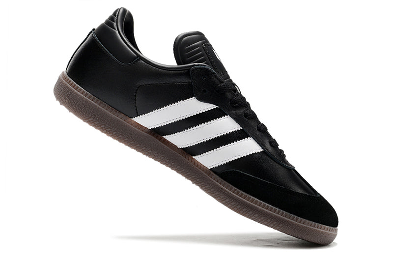 Chuteira Futsal Adidas Lionel Messi x Samba IC Preto e Branco "Classic"