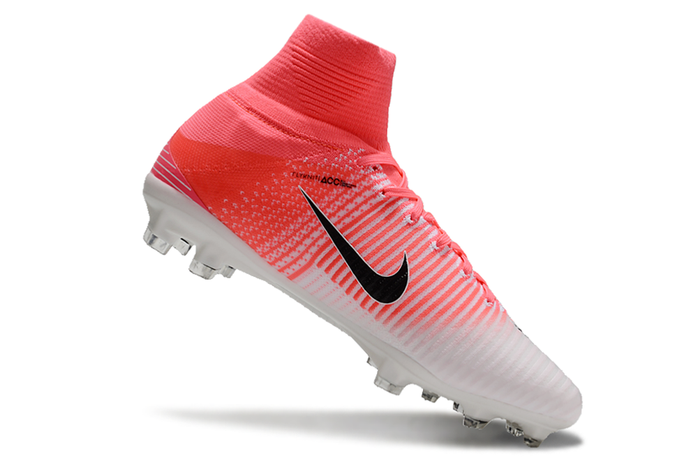 Nike Retro Mercurial Superfly 5 FG White and Pink Football Boots