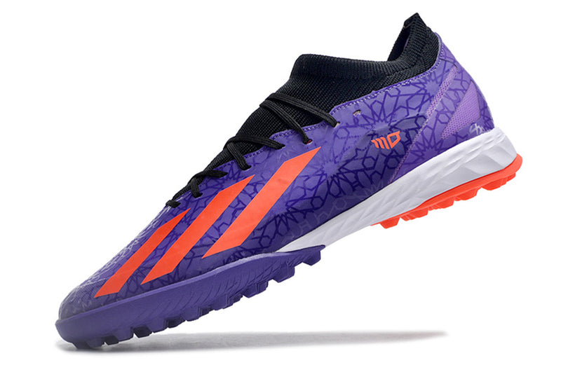 Adidas X CrazyFast.1 TF Purple "Salah" Soccer Cleats