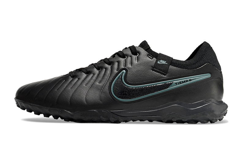 Chuteira Society Nike Tiempo Legend 10 Pro TF Preto "Shadow Pack"