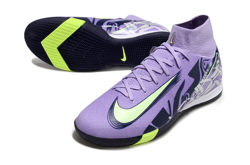 Chuteira Futsal Nike Air Zoom Mercurial Superfly 10 Elite IC Roxa "United"