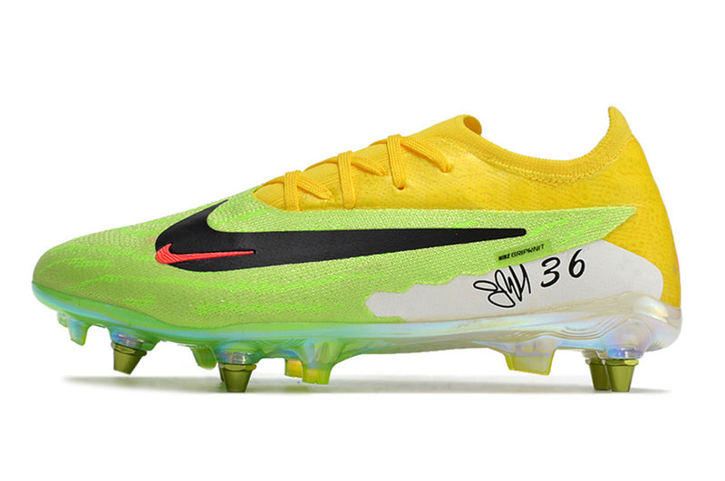 Nike Phantom GX Elite Haaland Yellow and Green Mixed Cleat