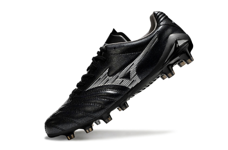 Chuteira Campo Mizuno Morelia Neo 4 Beta FG Preta "Unlimited Black"