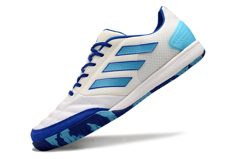 Adidas Competition Top IC Futsal Boot White and Blue 