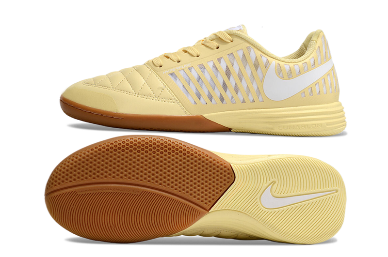 Nike Lunar Gato II IC Indoor Soccer Shoes Yellow