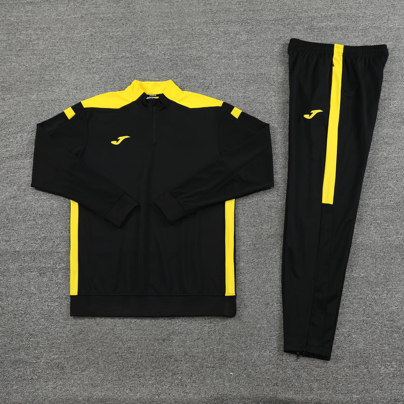 Joma Training Yellow and Black Cold Set 