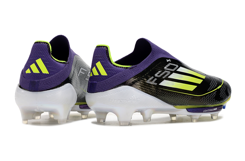 Adidas F50+ LL FG Purple and Green "Fast Reborn Pack" Field Football Boots 