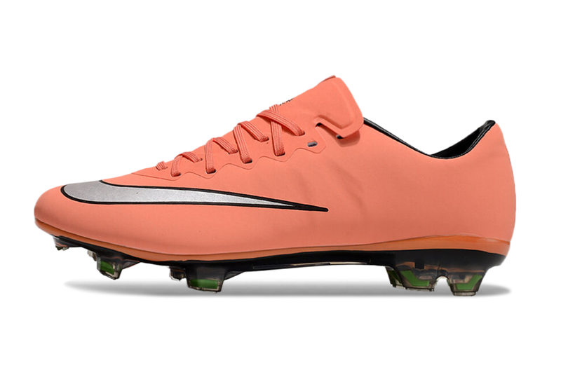 Chuteira Campo Nike Retrô Mercurial Vapor 10 FG Laranja