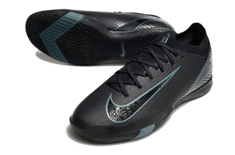 Chuteira Futsal Nike Air Zoom Mercurial Vapor 16 Elite IC Preta "Shadow Pack"