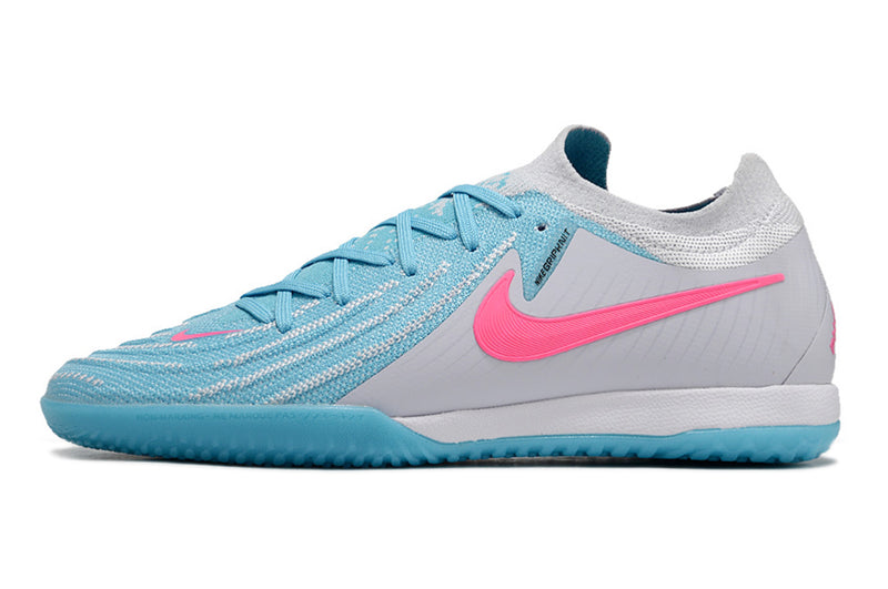 Nike Phantom GX 2 Elite IC Futsal Boot Grey, Blue and Pink