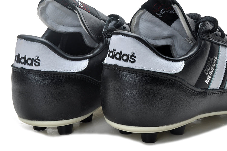 Adidas Copa Mundial FG Black and White Football Boots