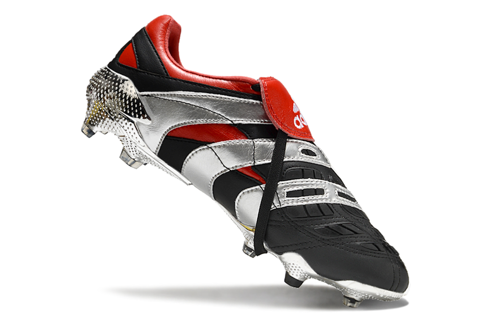 Adidas Predator Precision FG Black and Red 25th Anniversary Edition