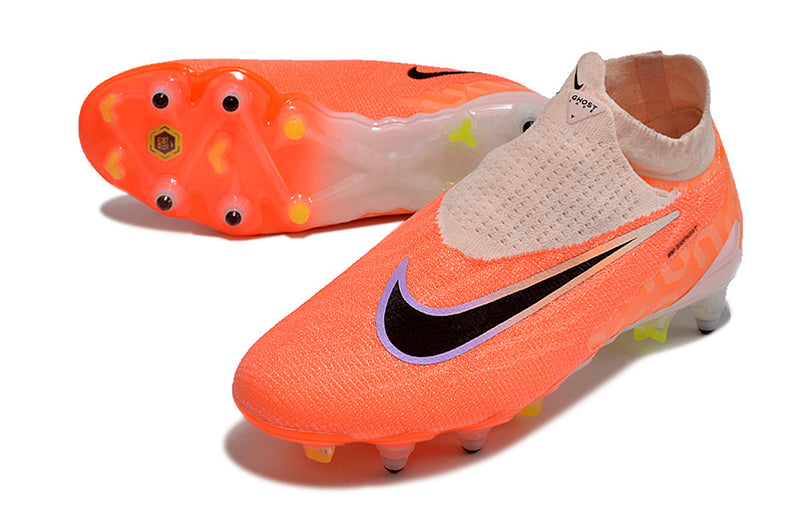 Chuteira Campo Nike Phantom GX DF Elite Ponta de Aluminio Laranja "United Pack"