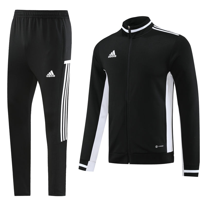 Conjunto de Frio Adidas Sportswear Preto e Branco