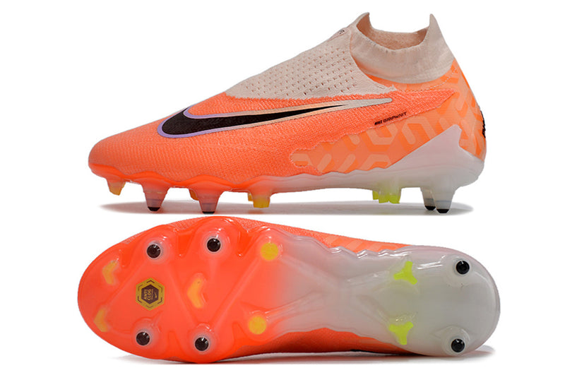 Chuteira Campo Nike Phantom GX DF Elite Ponta de Aluminio Laranja "United Pack"