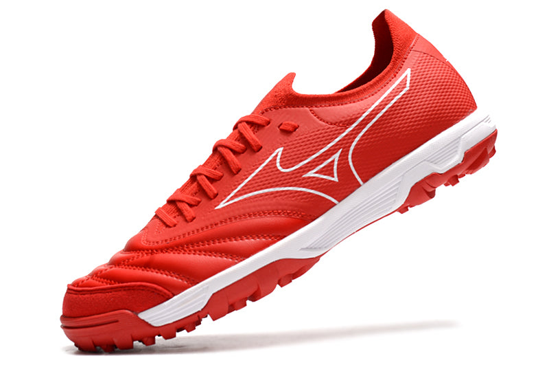 Mizuno Morelia Neo Beta TF Football Boots Red Balleiro Uniform