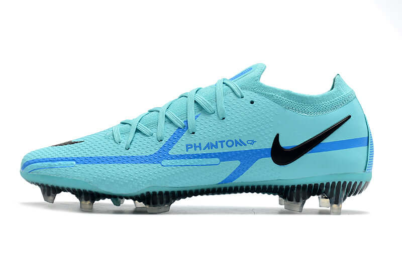 Controle é com Nike Phantom GT2 Elite FG Azul na Farda de Boleiro, Garanta a qualidade de Jogadores Profissionais Elite e FRETE GRÁTIS!