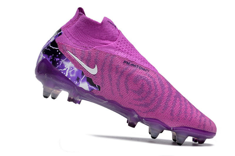 Nike Phantom GX DF Elite Purple Aluminum Spike "Thunder" Field Football Boot