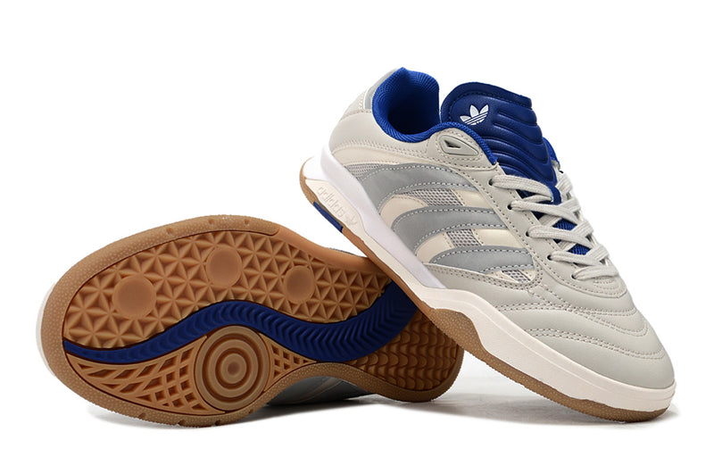 Adidas Copa Mundial IC Futsal Boot Beige, Blue and Gray 