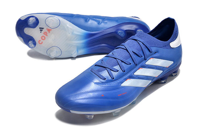 Bota de futbol Adidas Copa Pure II.1 FG blau "Paquet de pressa marina"