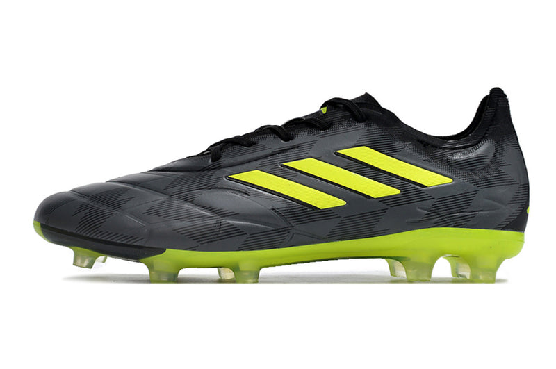 Adidas Copa Pure.1 FG Black and Green "Crazycharged Pack" Field Boots