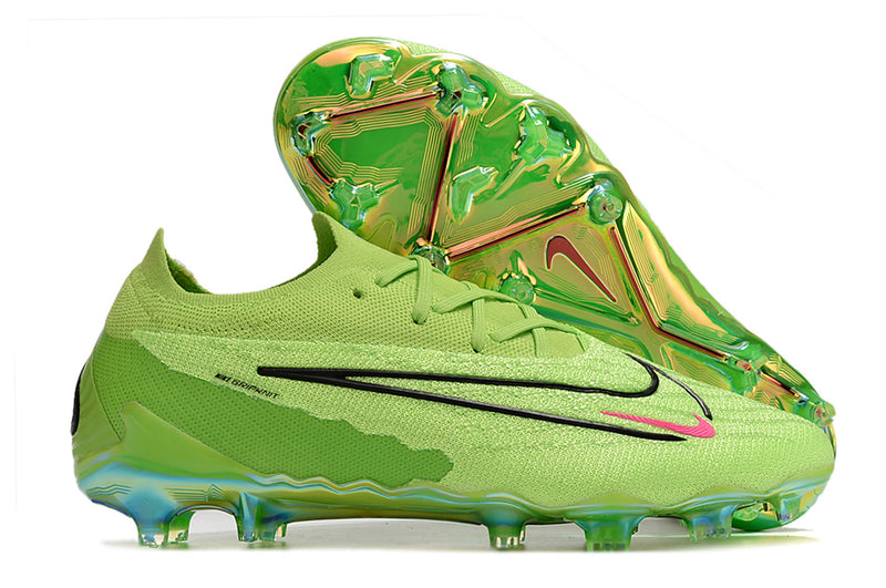 Precisão é com a Chuteira de Campo Nike Phantom GX Elite FG Verde na Farda de Boleiro, Garanta a qualidade de Jogadores Profissionais