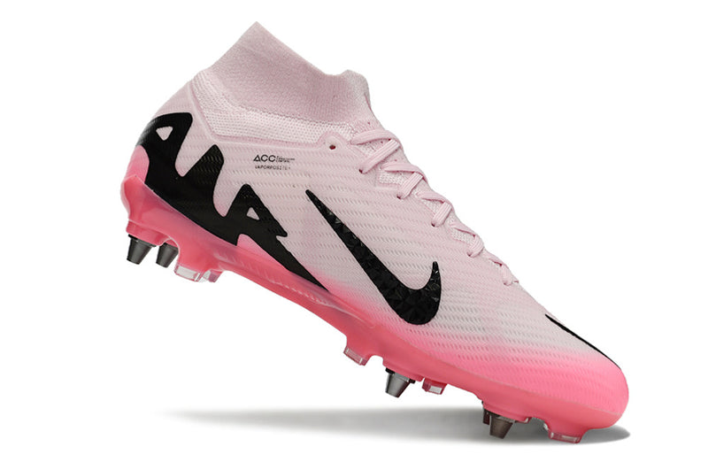 Nike Air Zoom Mercurial Superfly 9 Elite Cleat - Pink and Black "Mad Brilliance Pack"