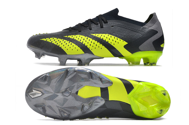 Adidas Predator Accuracy.1 FG Low Black and Green "Crazycharged Pack" Field Boots