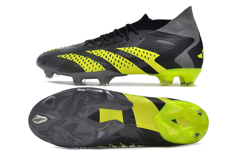 Botes de futbol Adidas Predator Accuracy.1 FG negre i verd "Crazycharged Pack"