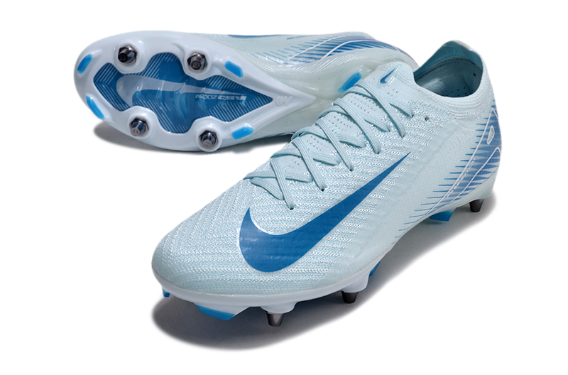 Chuteira Campo Nike Air Zoom Mercurial Vapor 16 Elite Trava Mista Azul "Mad Ambition"