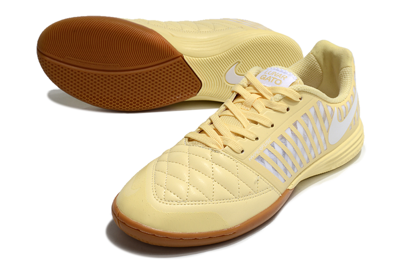 Nike Lunar Gato II IC Indoor Soccer Shoes Yellow