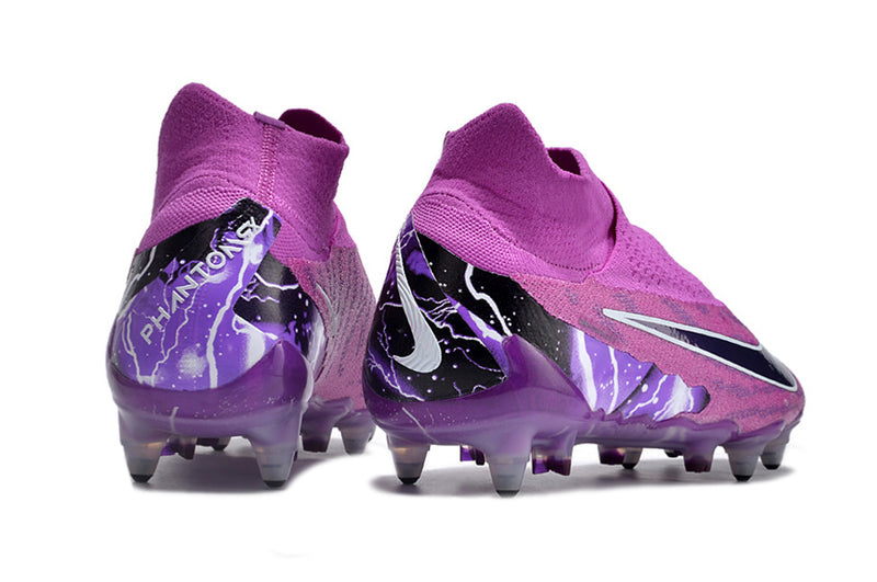 Nike Phantom GX DF Elite Purple Aluminum Spike "Thunder" Field Football Boot