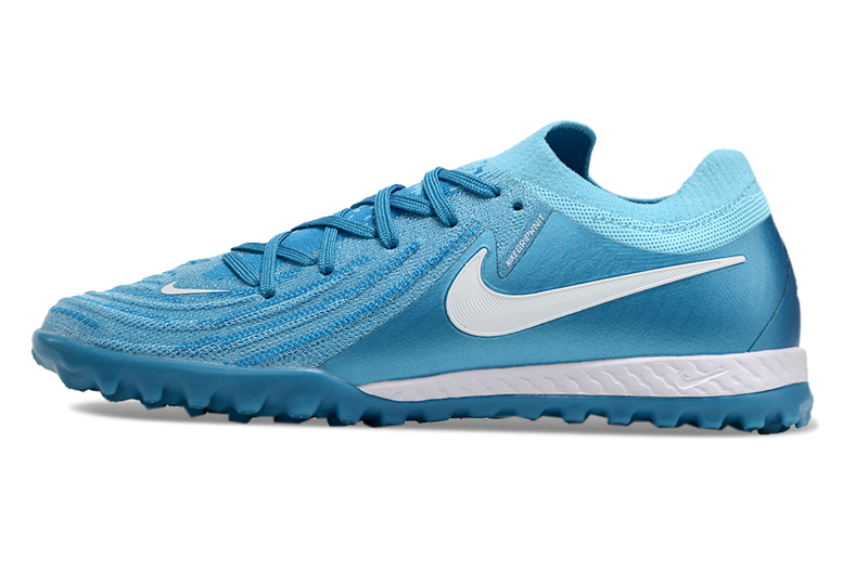 Chuteira Society Nike Phantom GX 2 Elite TF Azul "Mad Ambition Pack"