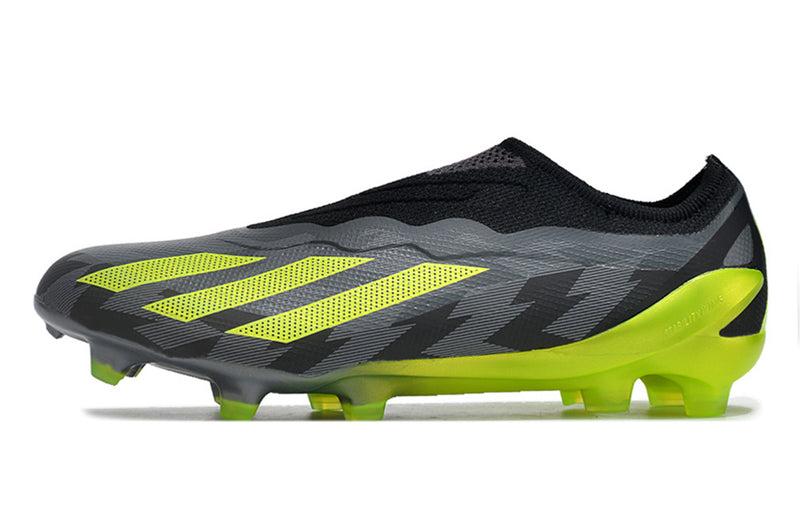 Adidas CrazyFast.1 LL FG Black and Green "Crazycharged Pack" Field Boots