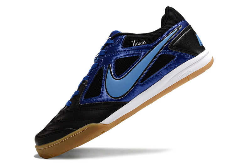 Supreme x Nike SB Gato IC Futsal Boot Black and Blue