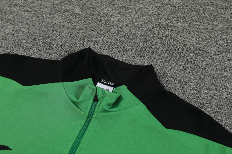 Joma Training Green and Black Cold Set