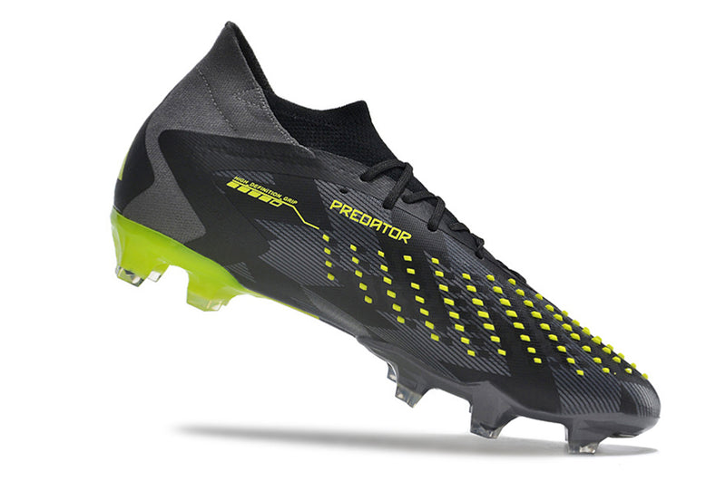 Adidas Predator Accuracy.1 FG Black and Green "Crazycharged Pack" Field Boots