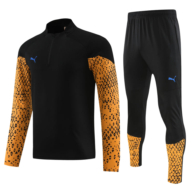 Puma Training Cold Weather Set Yellow, Blue and Black