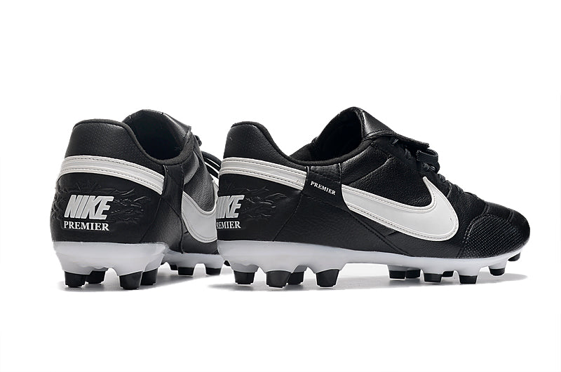 Nike Premier 3 FG Black and White Football Boots