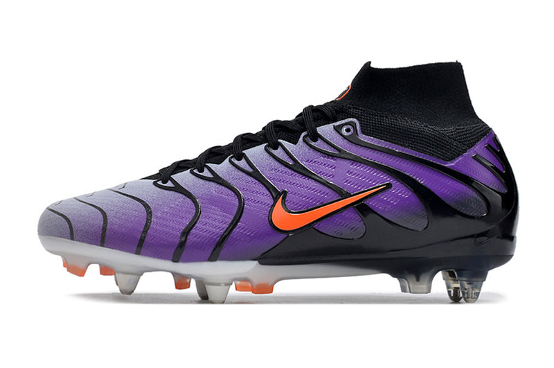 Bota de futbol Nike Air Zoom Mercurial Superfly 9 Elite Purple Aluminium Tip "Air Max TN"