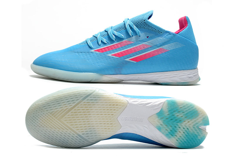 Tenha muito mais VELOCIDADE com a Adidas X Speedflow.1 Futsal na Farda de Boleiro, Garanta a qualidade de Profissionais para a Evolução do seu Futebol