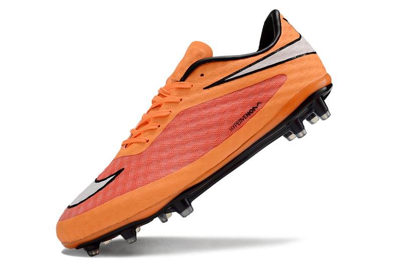 Nike Retro Hypervenom Phantom I FG Orange, Red, White and Black Football Boots 