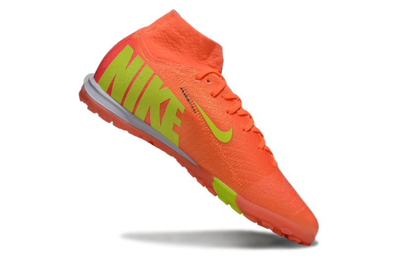 Chuteira Society Nike Air Zoom Mercurial Superfly 10 Elite TF Laranja "Cosmic Speed"