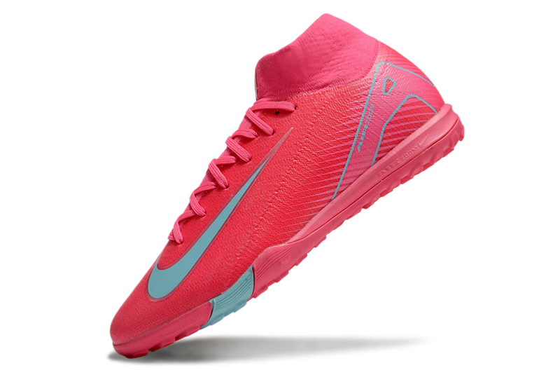 Chuteira Society Nike Air Zoom Mercurial Superfly 10 Elite TF Rosa