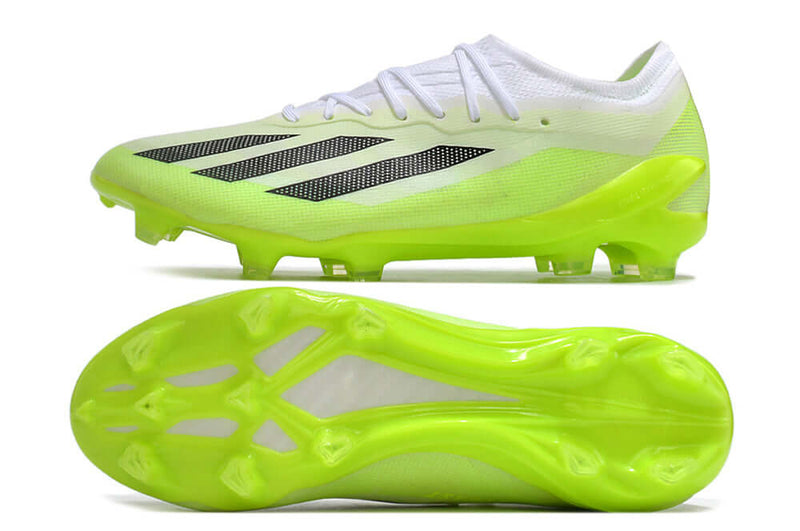 Bota de futbol Adidas CrazyFast.1 FG en blanc i verd "Crazyrush Pack"