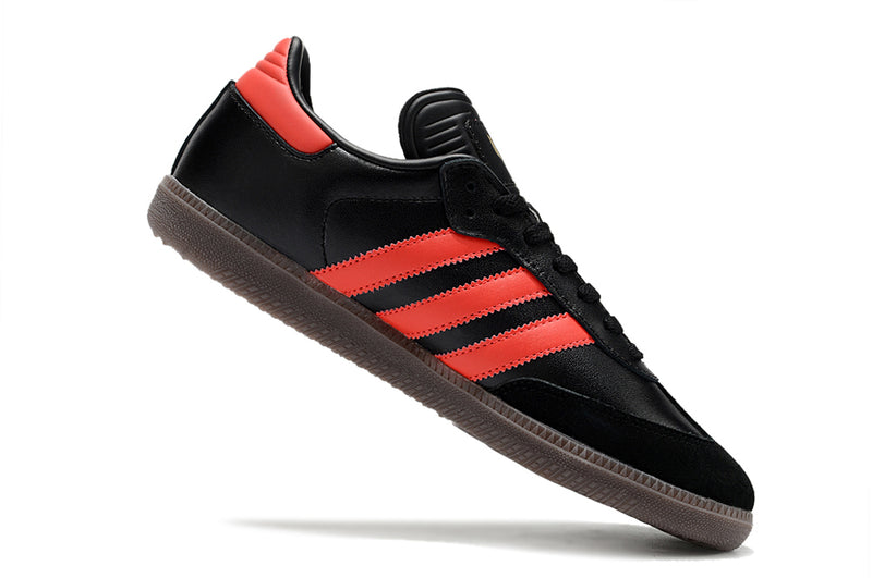 Chuteira Futsal Adidas Lionel Messi x Samba IC Preto e Vermelho