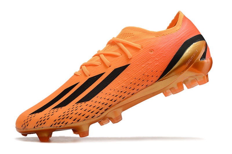 Velocidade é com Adidas X Speedportal.1 FG Laranja "Heatspawn Pack" na Farda de Boleiro Garanta a qualidade de Jogadores Profissionais e Frete GRÁTIS!