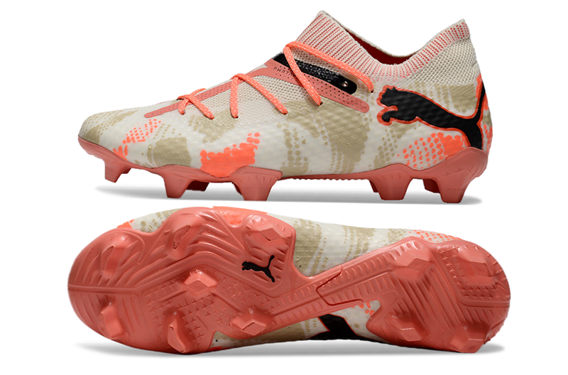 Bota de futbol Puma Future 7 FG Beige "Goalkeeper". 